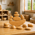 Bamboo Balance Stones Set