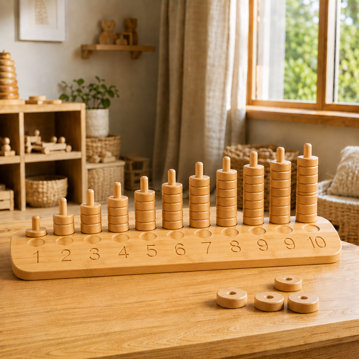 Montessori Counting Board